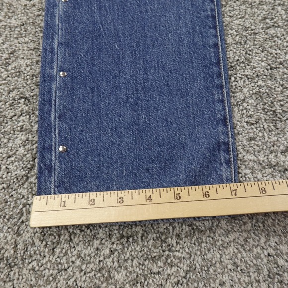 NEW Lucky Brand Jeans Womens 6 Dark Blue Denim Pants High Rise Straight Stretch - Picture 3 of 16